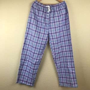 Metropolitan Women's Size XL Plaid Pajama Pants